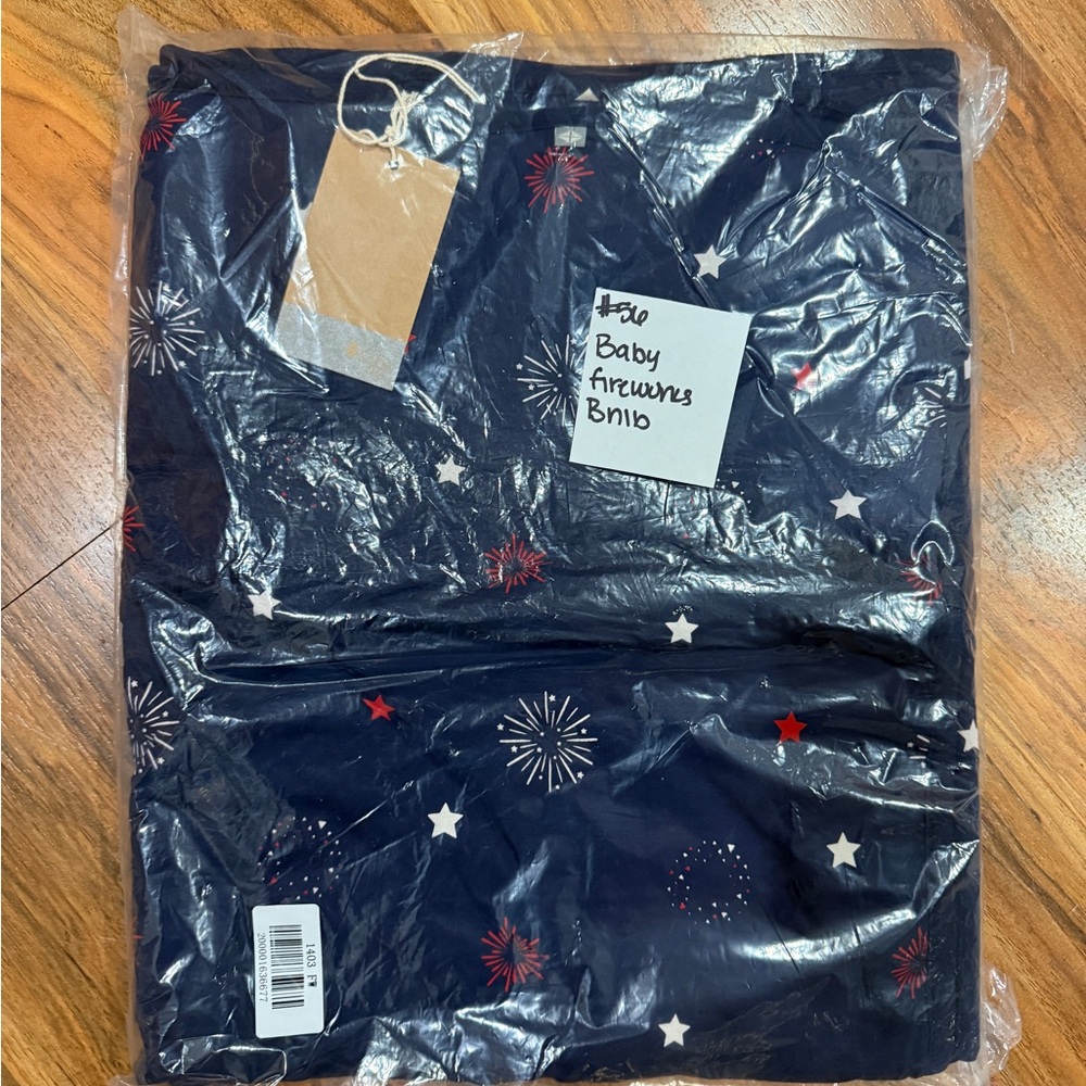 Kyte BABY Navy Fireworks Blanket